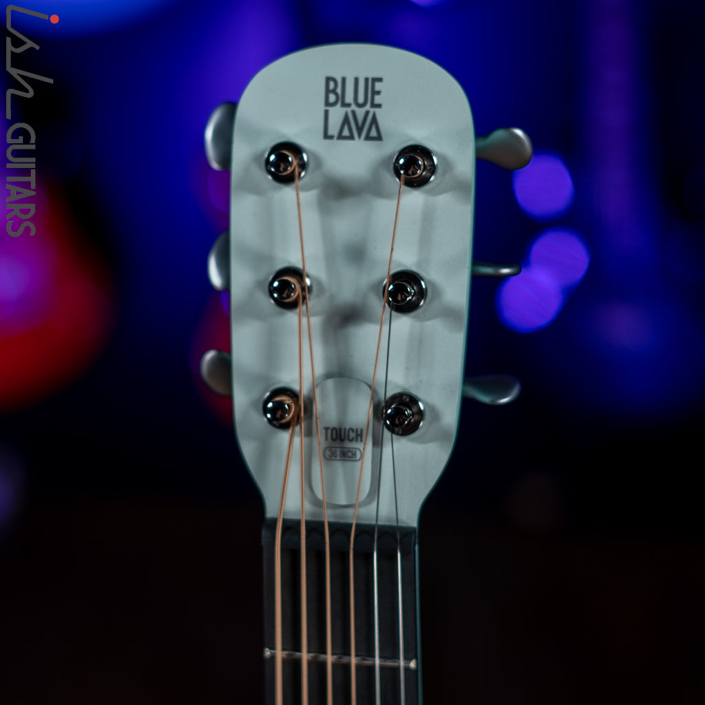 Lava Music Blue Lava Smart Acoustic Guitar Aqua/Mint Green w/ Airflow Bag