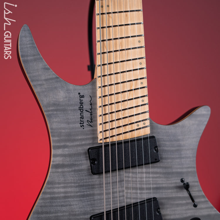Strandberg Boden Standard NX 8 Multiscale Headless Guitar Charcoal
