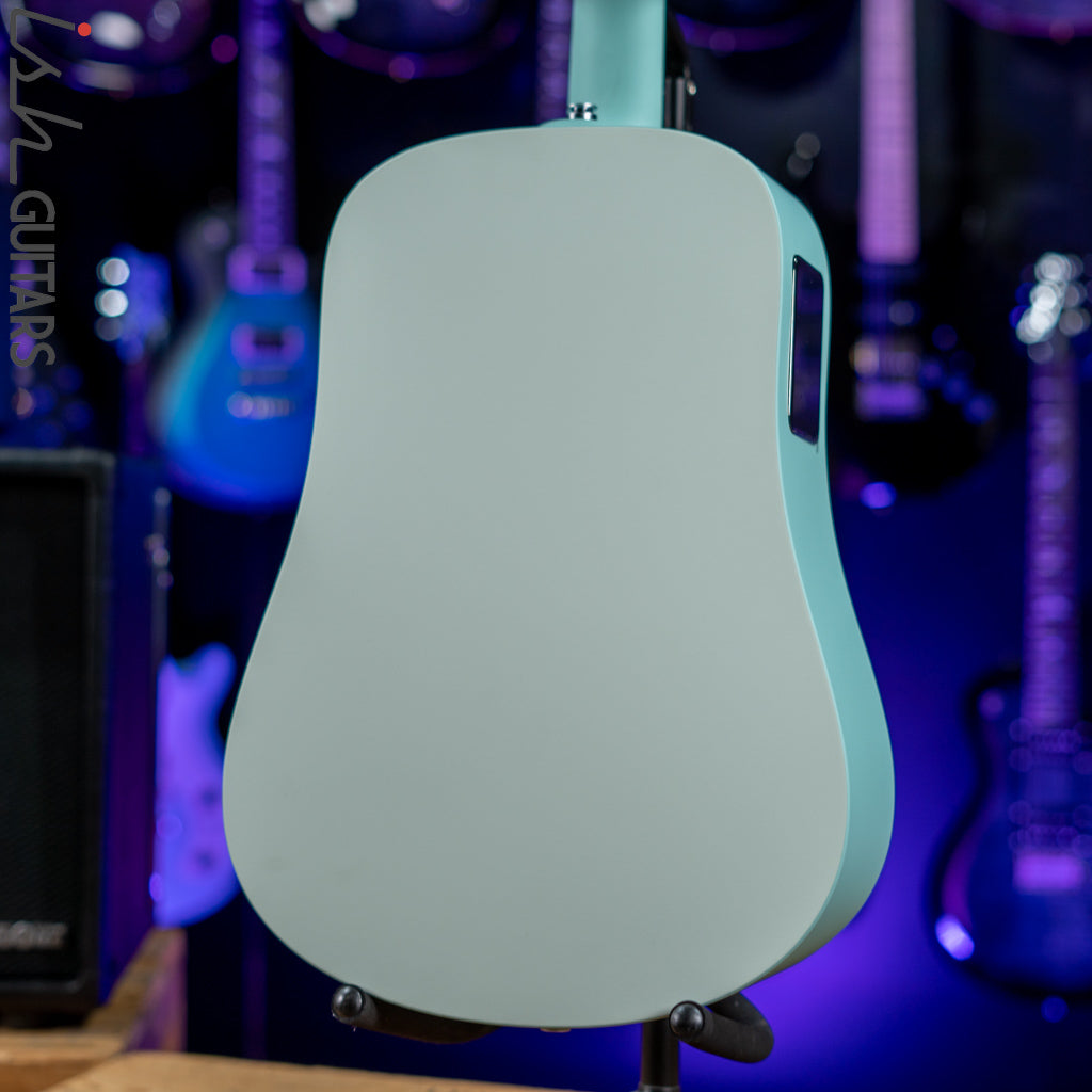 Lava Music Blue Lava Smart Acoustic Guitar Aqua/Mint Green w