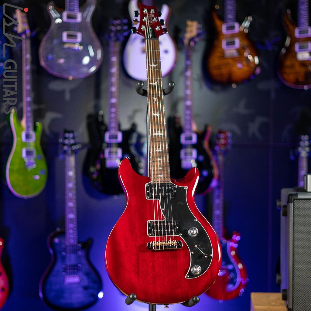 2021 PRS SE Mira Electric Guitar Vintage Cherry