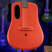 Lava Music Lava Me 3 Smart Acoustic Guitar 38" Red w/ Space Bag