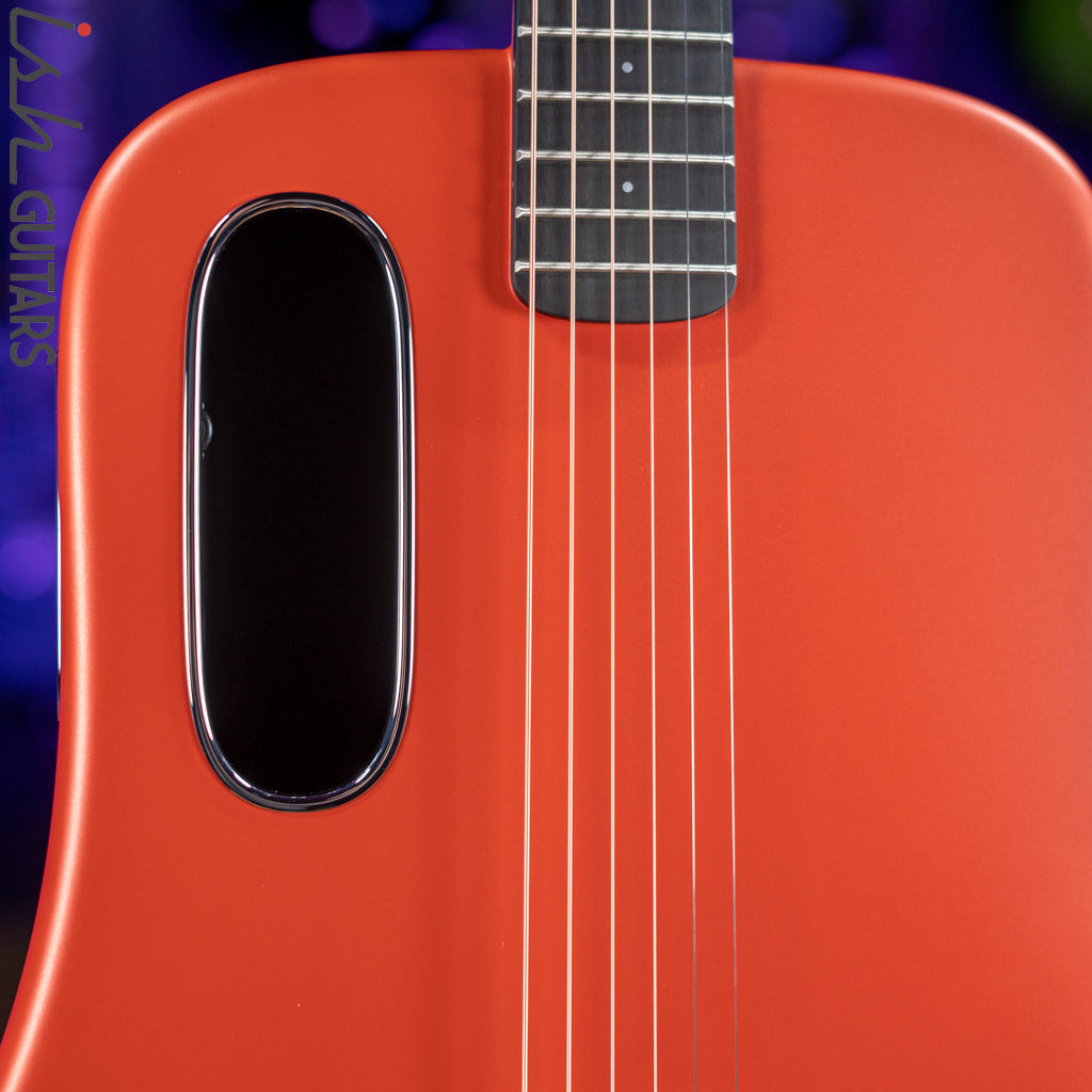 Lava Music Lava Me 3 Smart Acoustic Guitar 38" Red w/ Space Bag