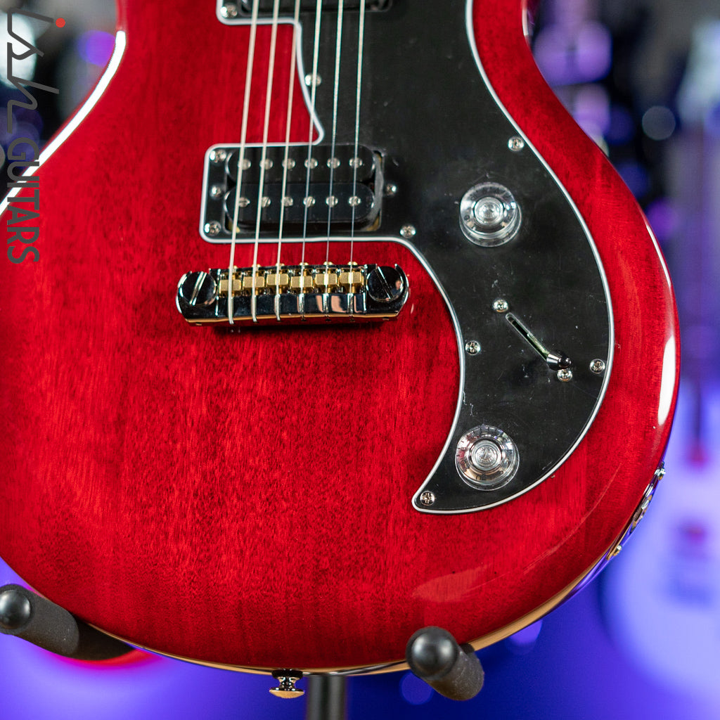 2021 PRS SE Mira Electric Guitar Vintage Cherry