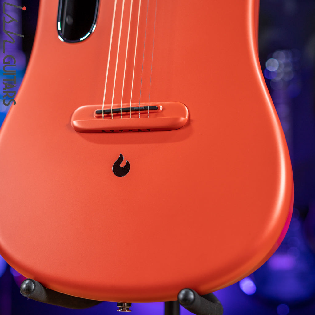 Lava Music Lava Me 3 Smart Acoustic Guitar 38" Red w/ Space Bag