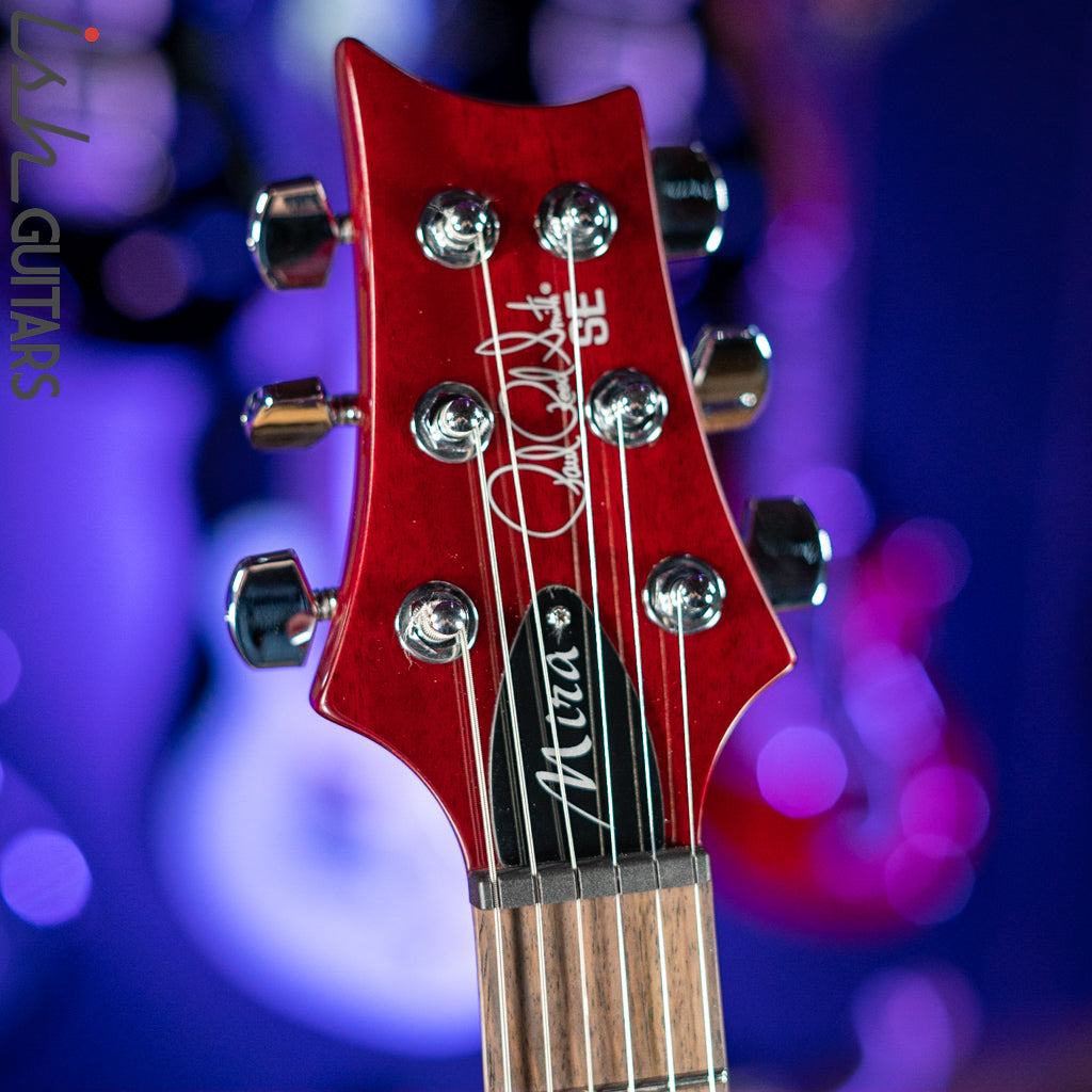 2021 PRS SE Mira Electric Guitar Vintage Cherry
