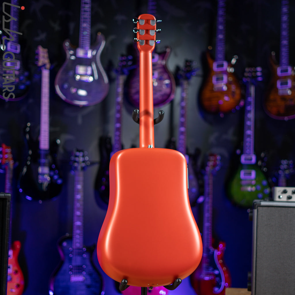 Lava Music Lava Me 3 Smart Acoustic Guitar 38" Red w/ Space Bag