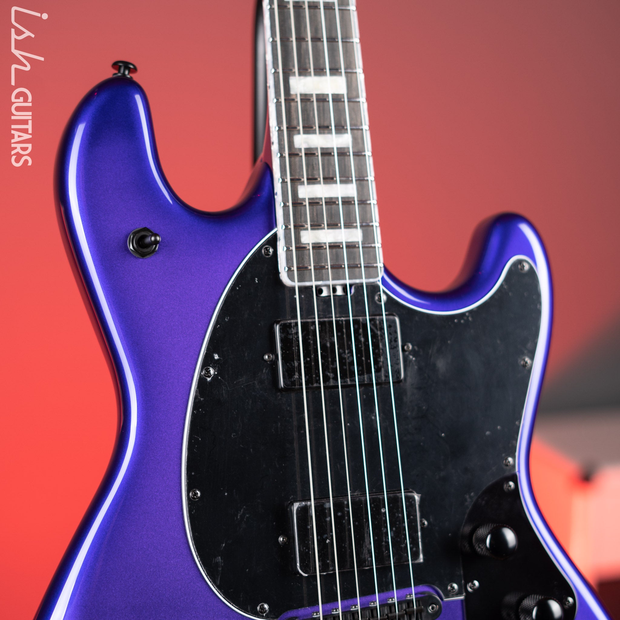 Ernie Ball Music Man Sting Ray HT Electric Guitar Plum Crazy Burst