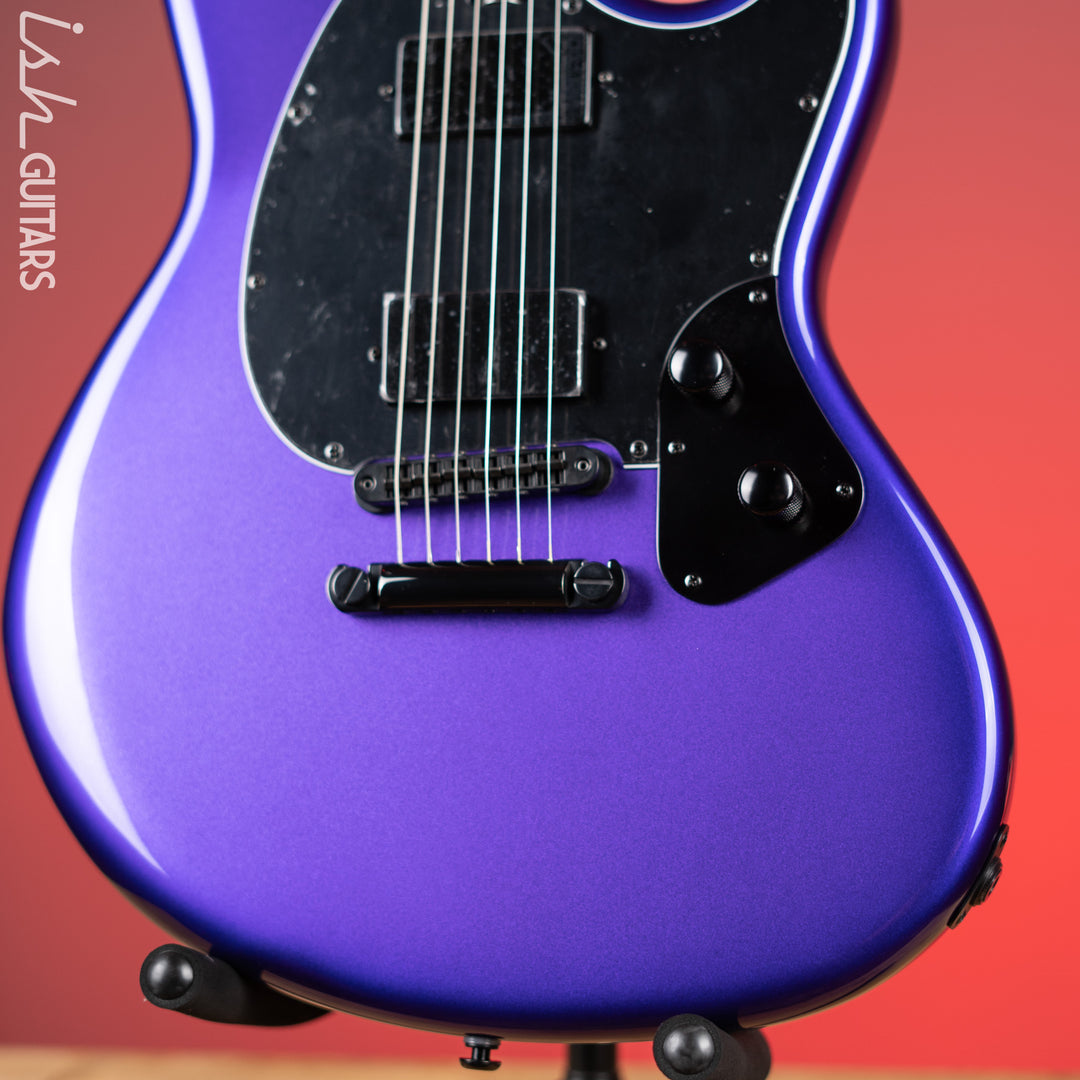 Ernie Ball Music Man Sting Ray HT Electric Guitar Plum Crazy Burst BFR