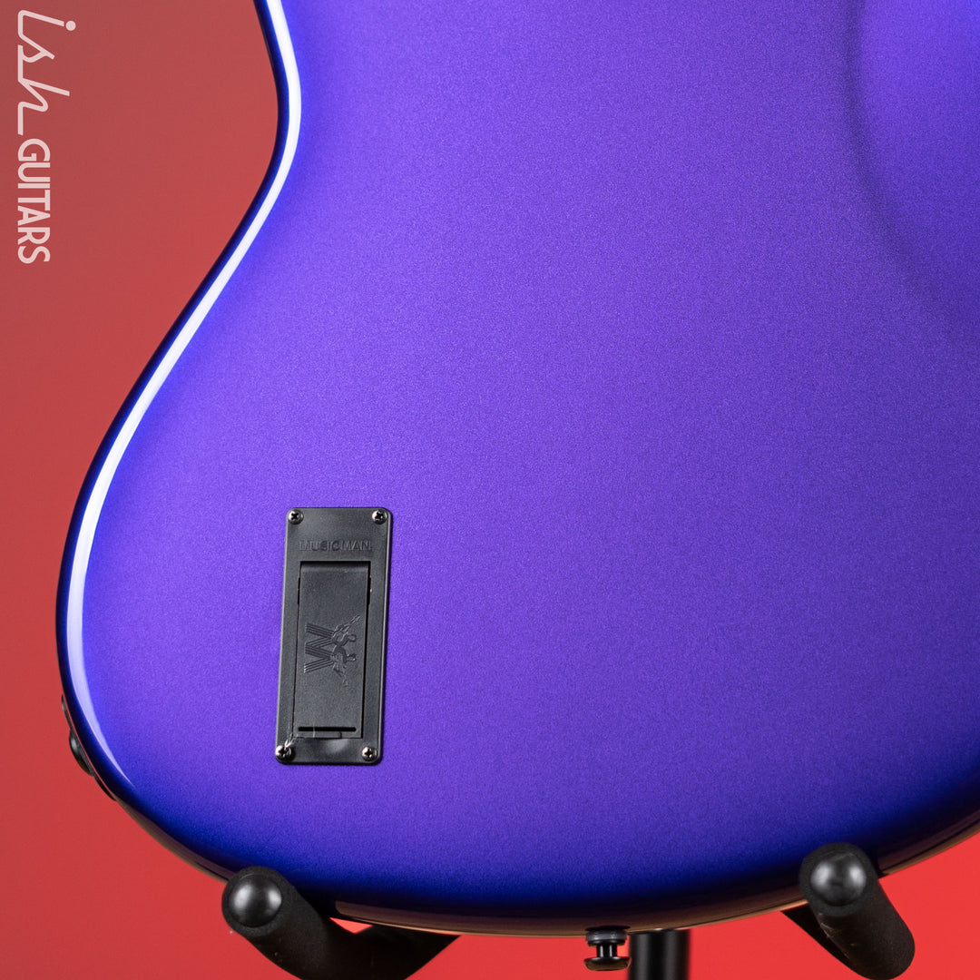 Ernie Ball Music Man Sting Ray HT Electric Guitar Plum Crazy Burst BFR