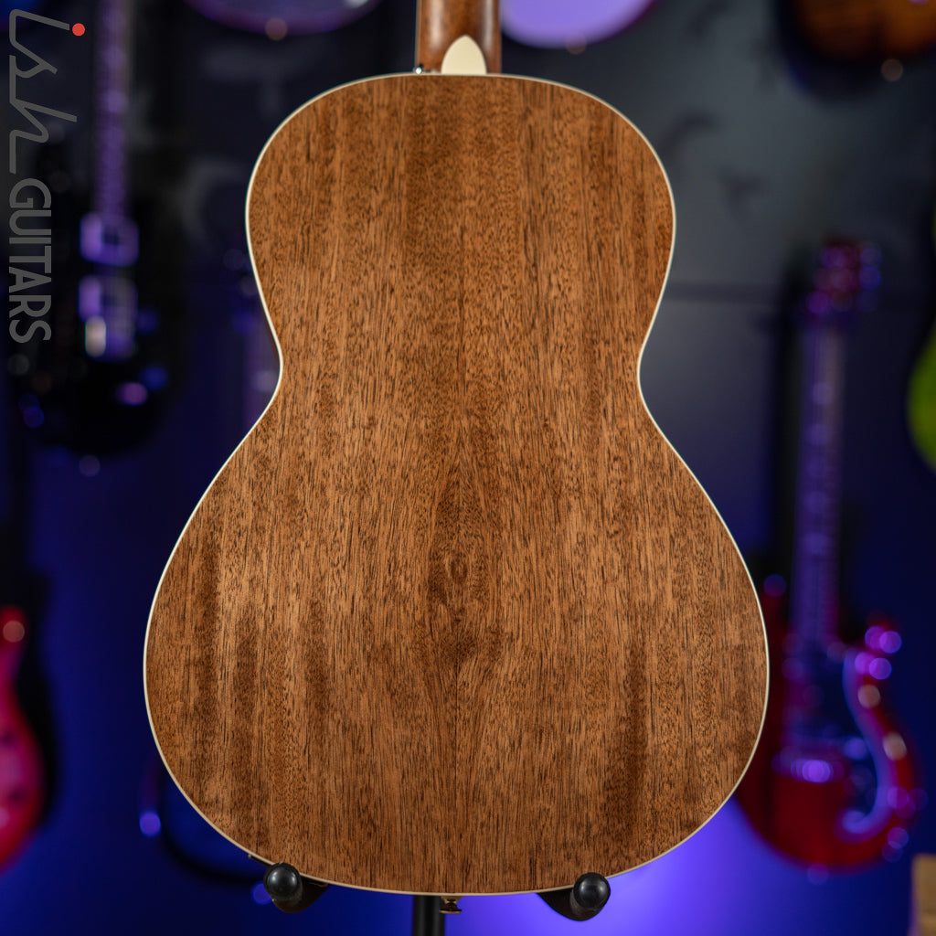 PRS SE P20E Parlor Acoustic Guitar Black Top Demo