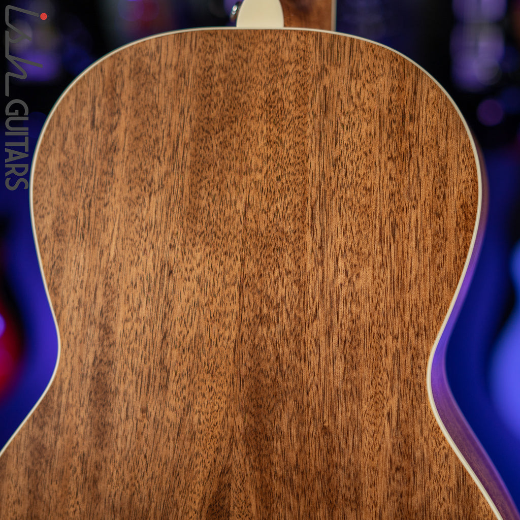 PRS SE P20E Parlor Acoustic Guitar Black Top Demo