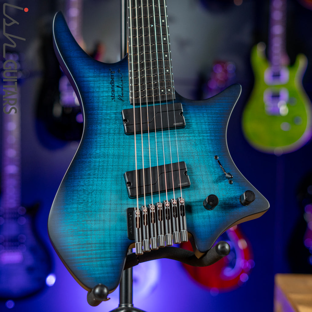 Strandberg Boden+ NX 7 True Temperament Glacier Blue – Ish Guitars