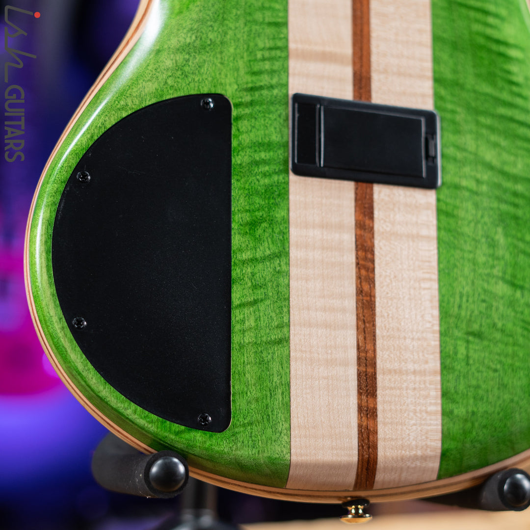Ibanez Premium SR5FMDX Bass Emerald Green Low Gloss Demo