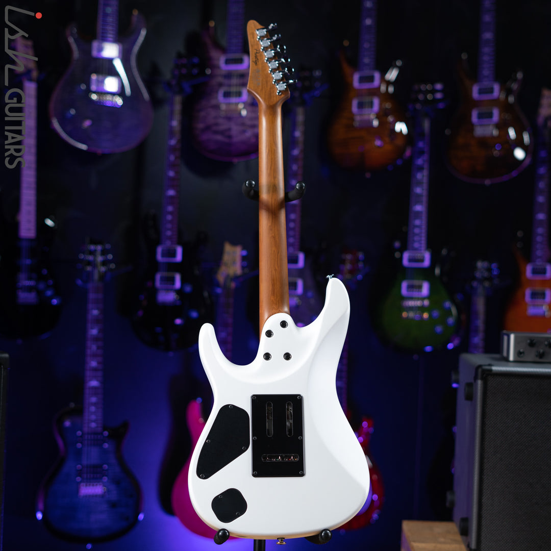 Ibanez Prestige AZ2402 Electric Guitar Pearl White Flat