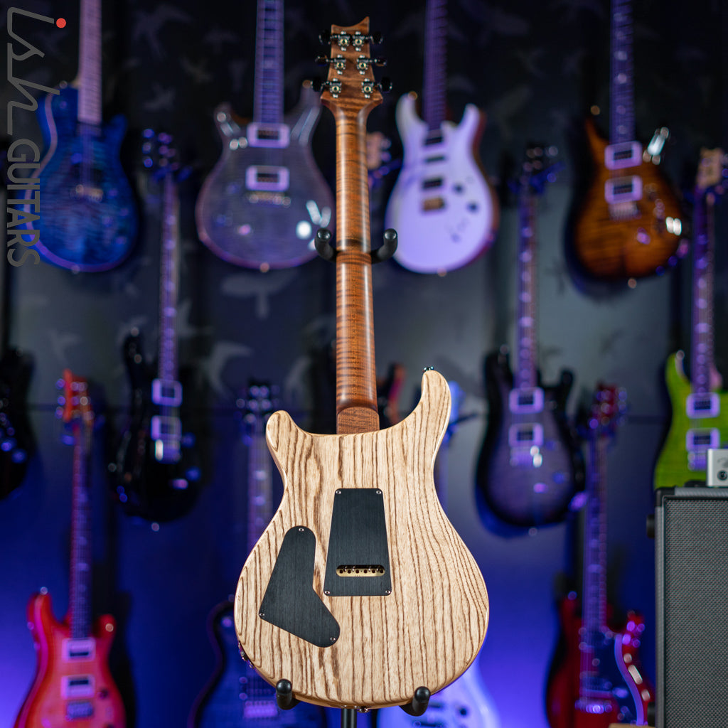 PRS Wood Library Custom 24 10 Top Quilt Torrefied Maple Neck Natural Gloss