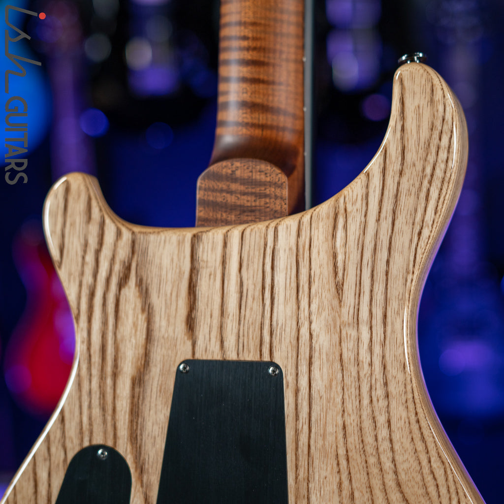 PRS Wood Library Custom 24 10 Top Quilt Torrefied Maple Neck Natural Gloss