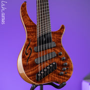Dingwall Afterburner II Semi-Hollow 6-String Bass Natural