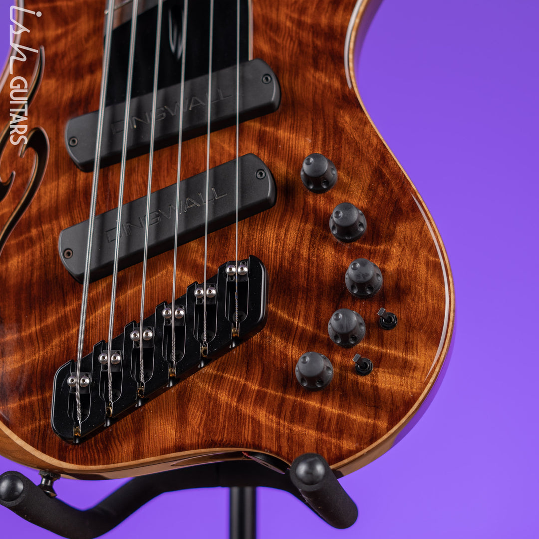 Dingwall Afterburner II Semi-Hollow 6-String Bass Natural