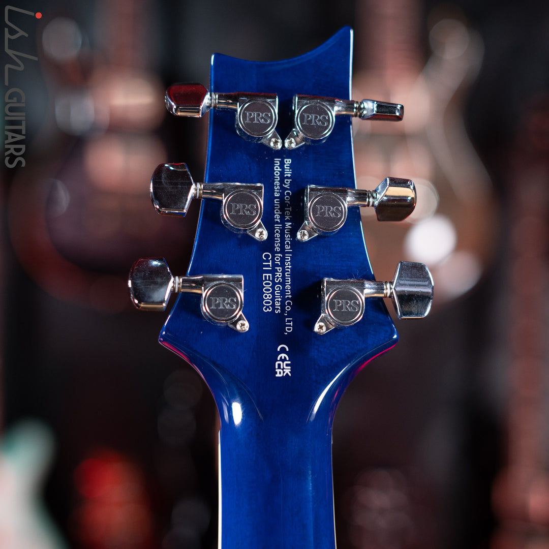 PRS SE Standard 24-08 Electric Guitar Translucent Blue