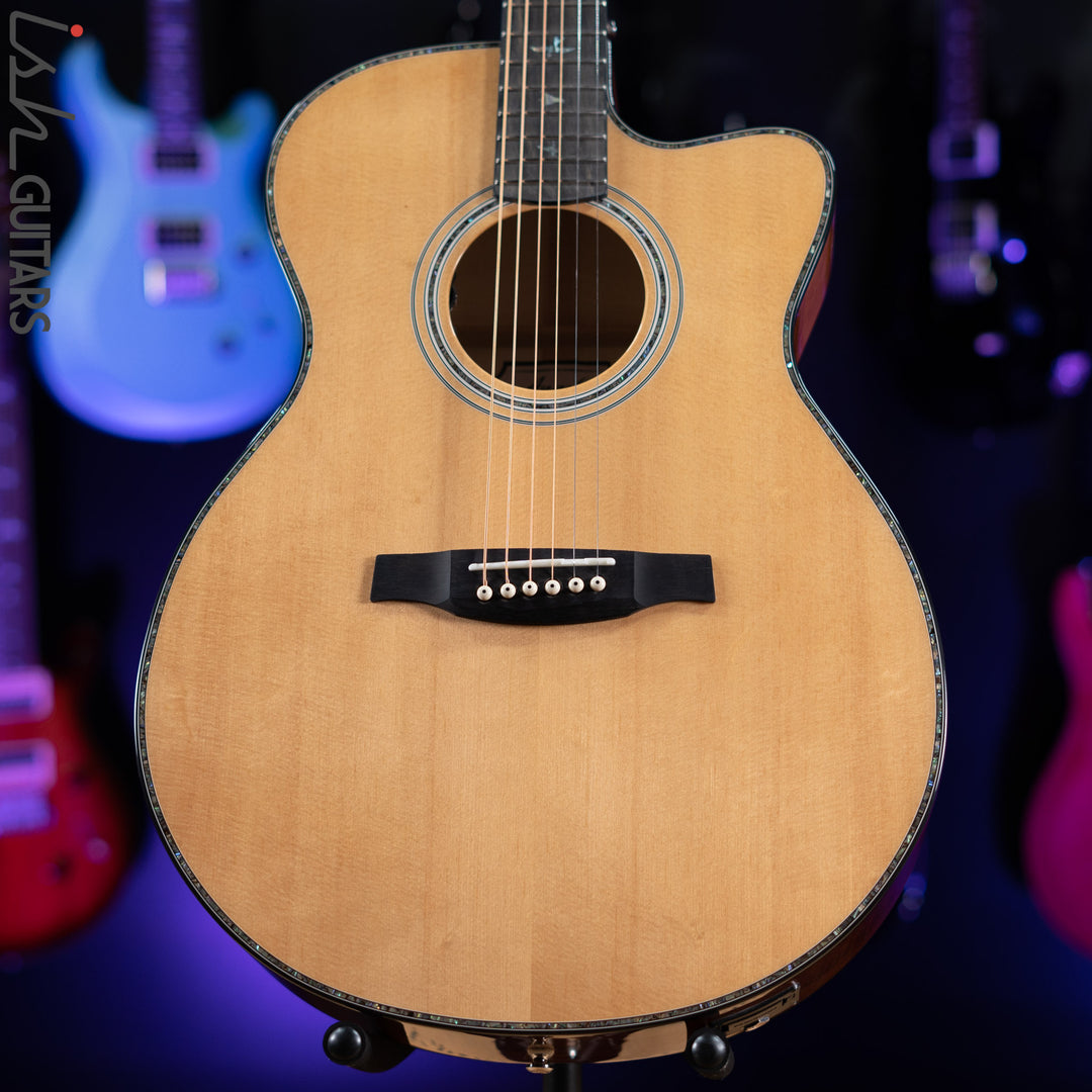 PRS SE A50E Angelus Acoustic-Electric Guitar Black Gold