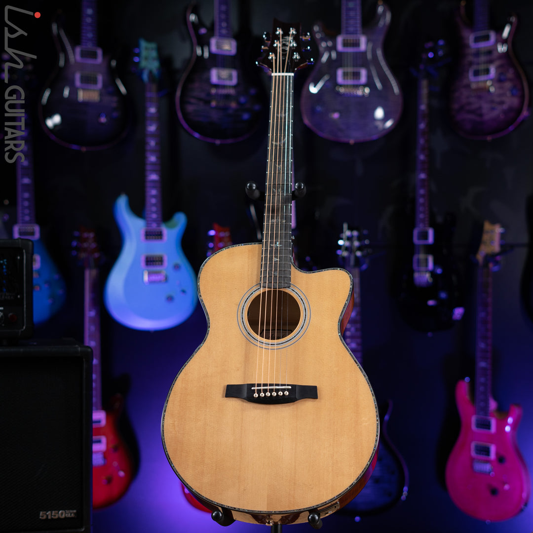 PRS SE A50E Angelus Acoustic-Electric Guitar Black Gold