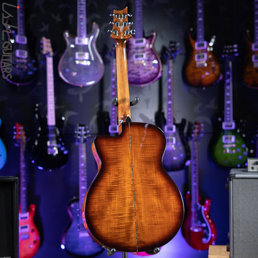 PRS SE A50E Angelus Acoustic-Electric Guitar Black Gold