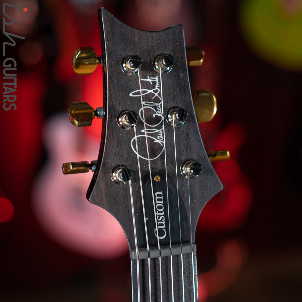 PRS Custom 24 10 Top Purple Iris w/ Black Burst &amp; Back