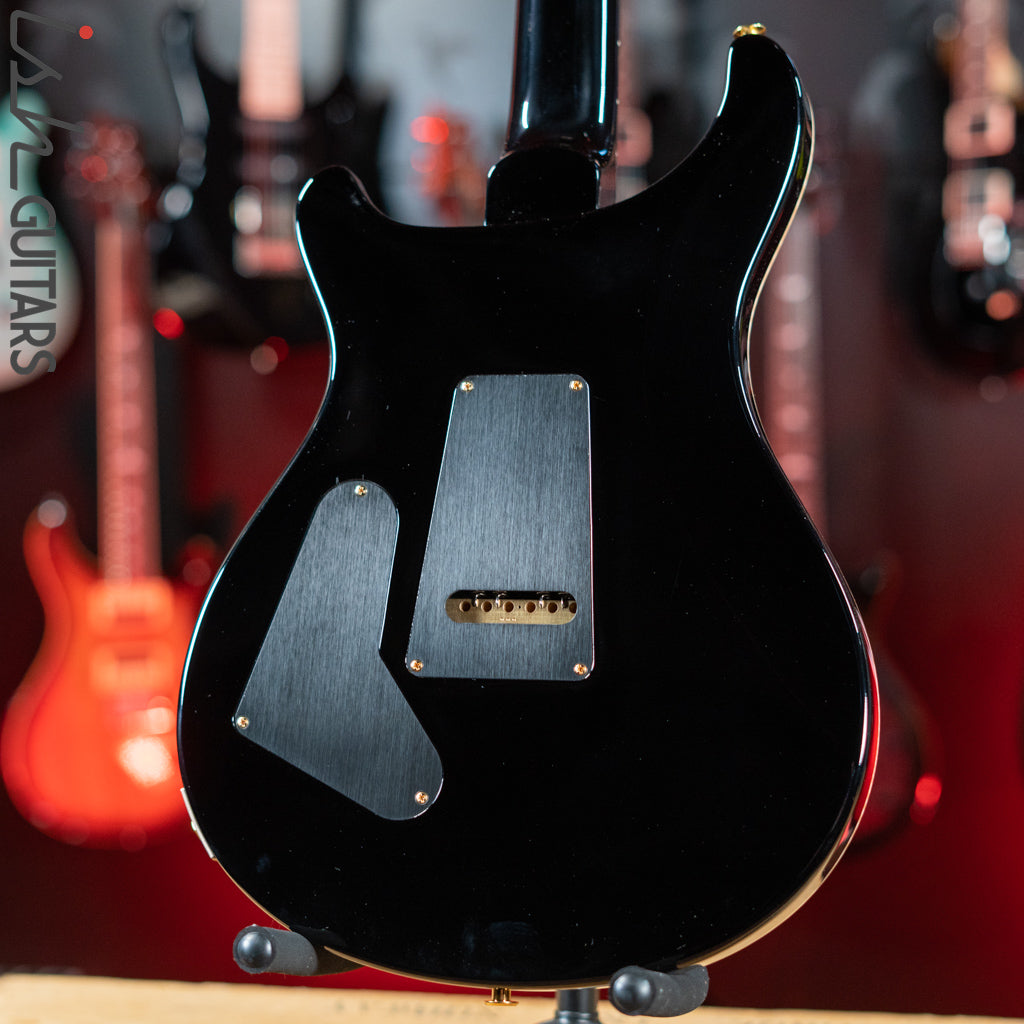 PRS Custom 24 10 Top Purple Iris w/ Black Burst &amp; Back