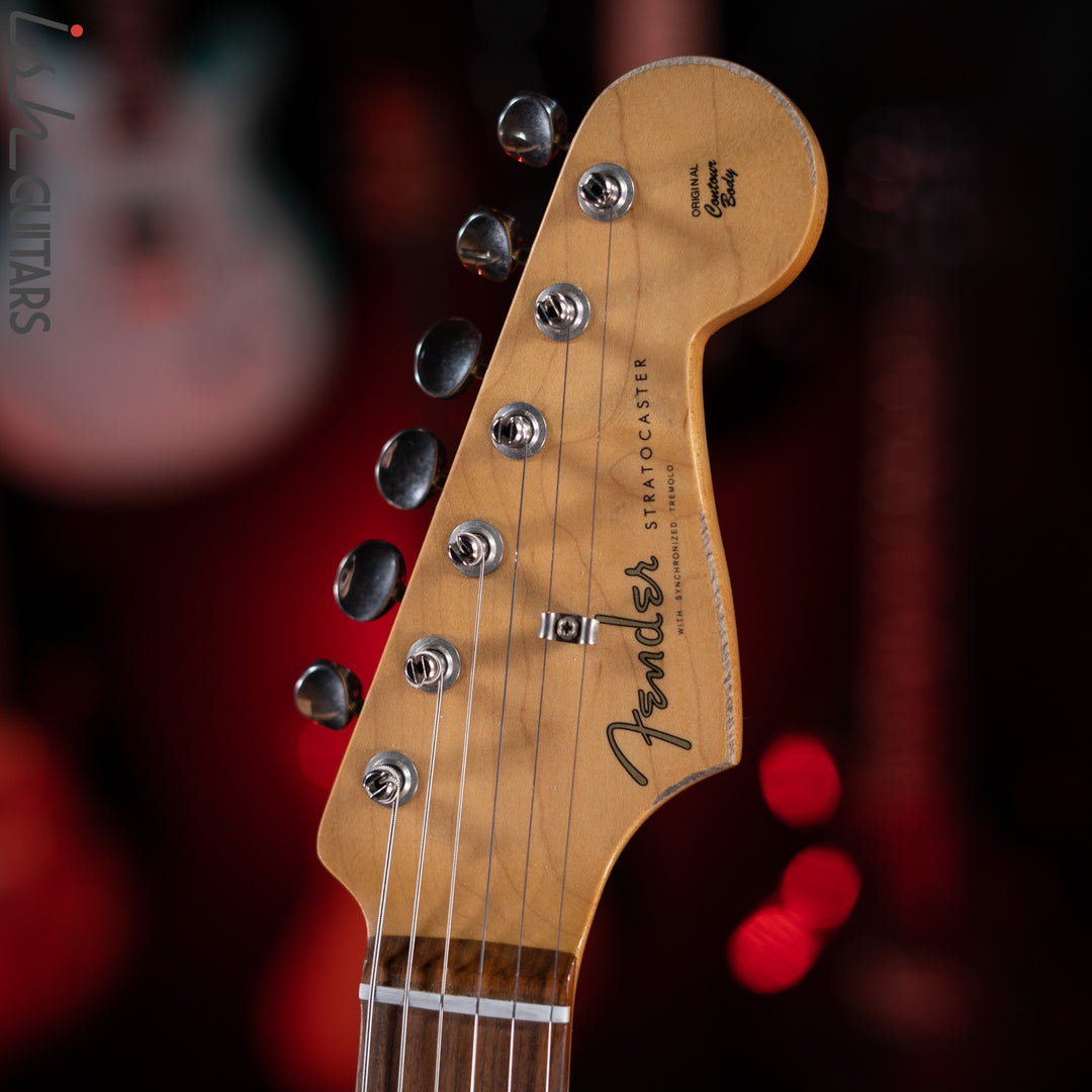 2021 Fender Road Worn Stratocaster Daphne Blue