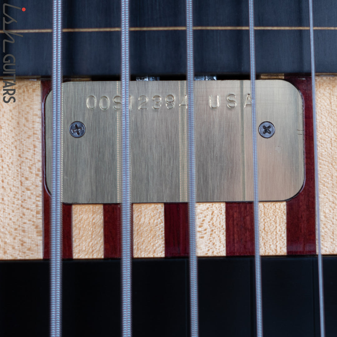 2000 Alembic Spoiler 7-String Bass Lined Fretless Natural