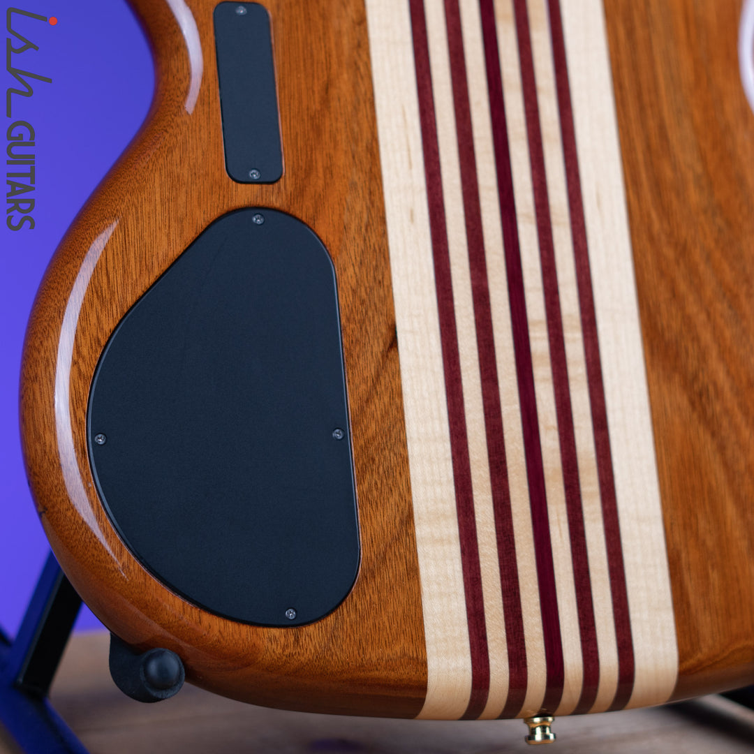 2000 Alembic Spoiler 7-String Bass Lined Fretless Natural