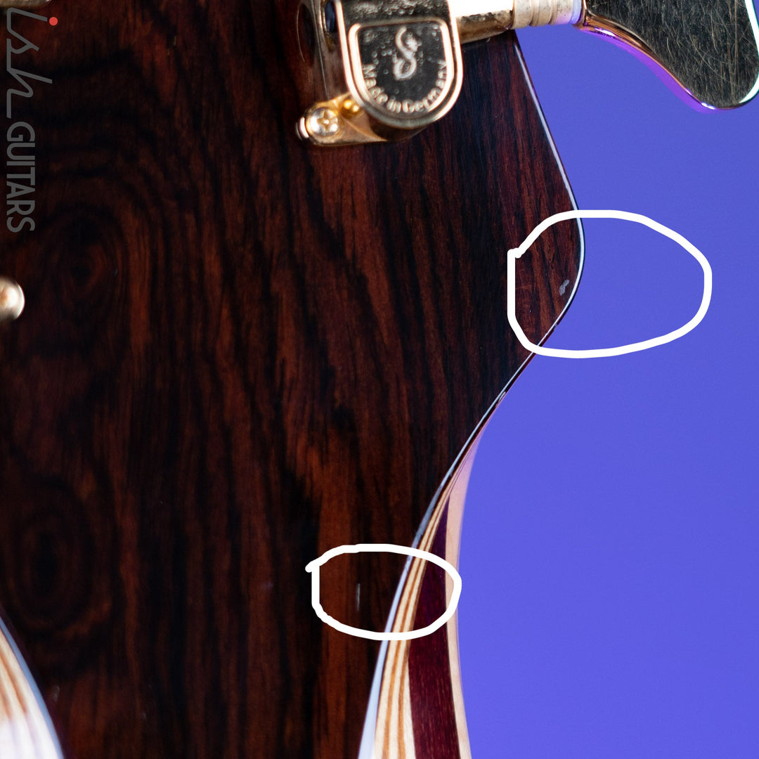 2000 Alembic Spoiler 7-String Bass Lined Fretless Natural