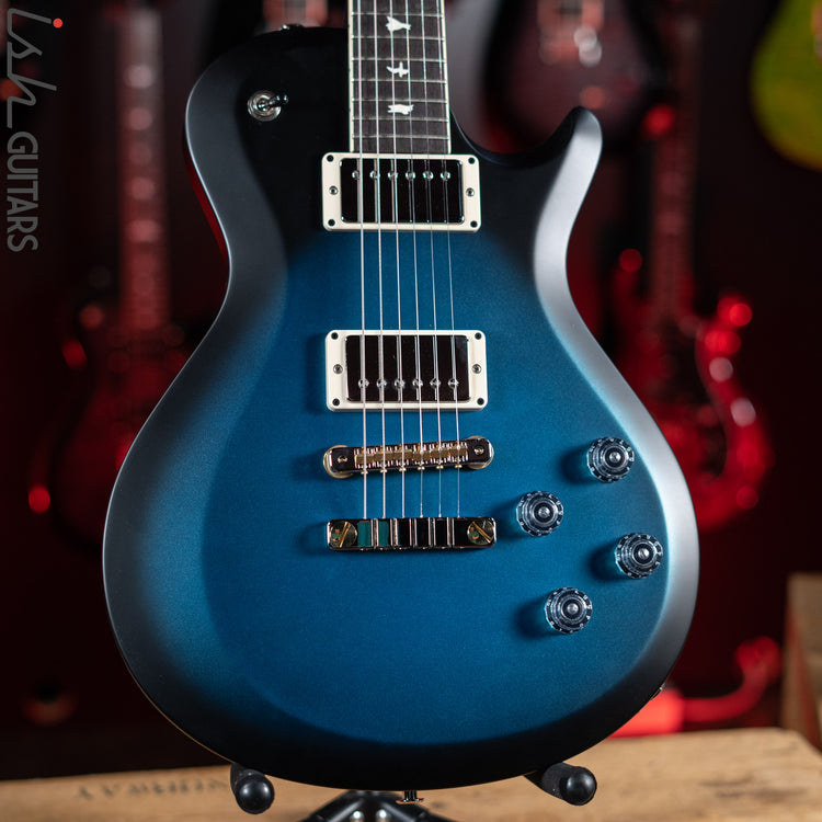 PRS S2 Singlecut McCarty 594 Metallic Blue w/ Black Wrap Burst