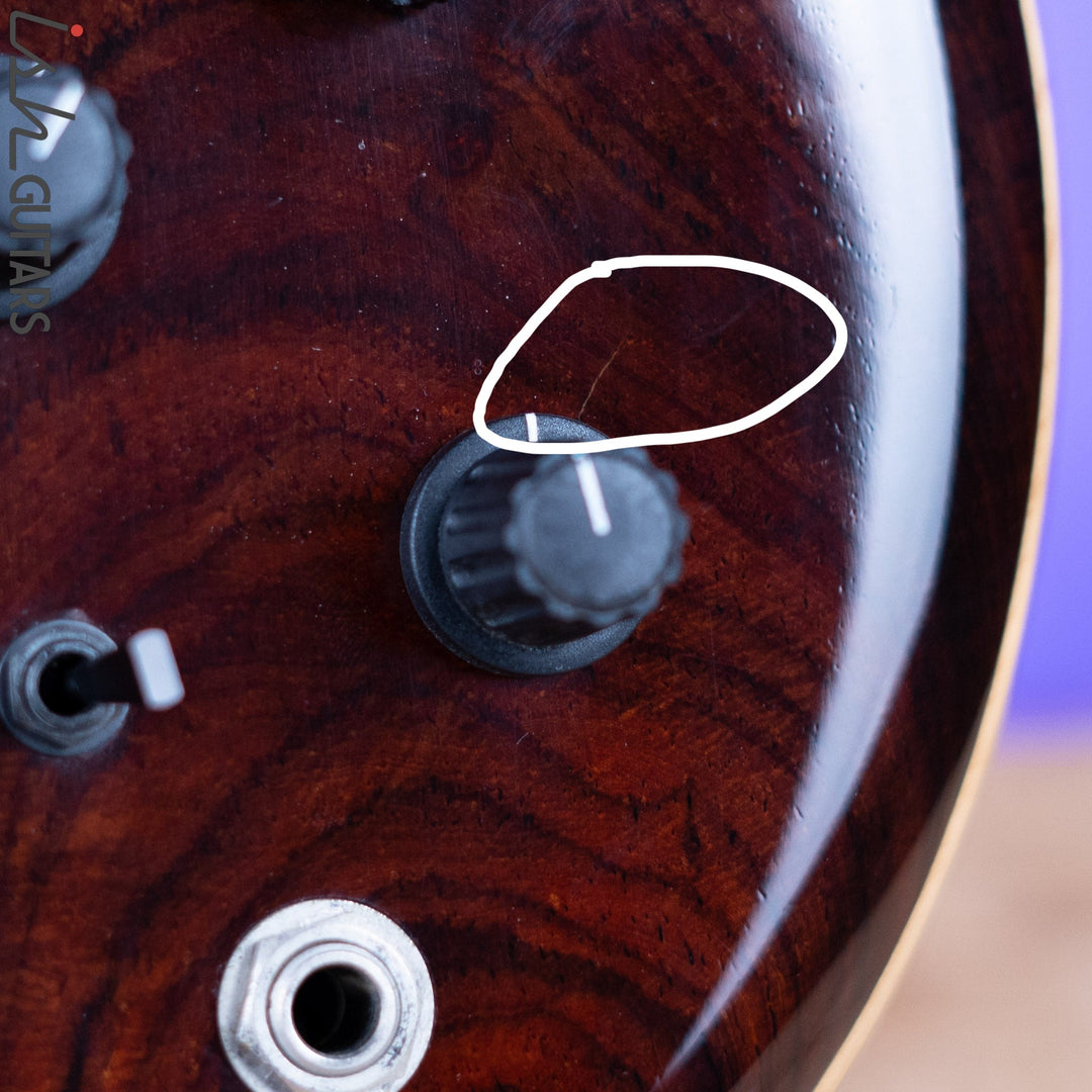 2000 Alembic Spoiler 7-String Bass Lined Fretless Natural