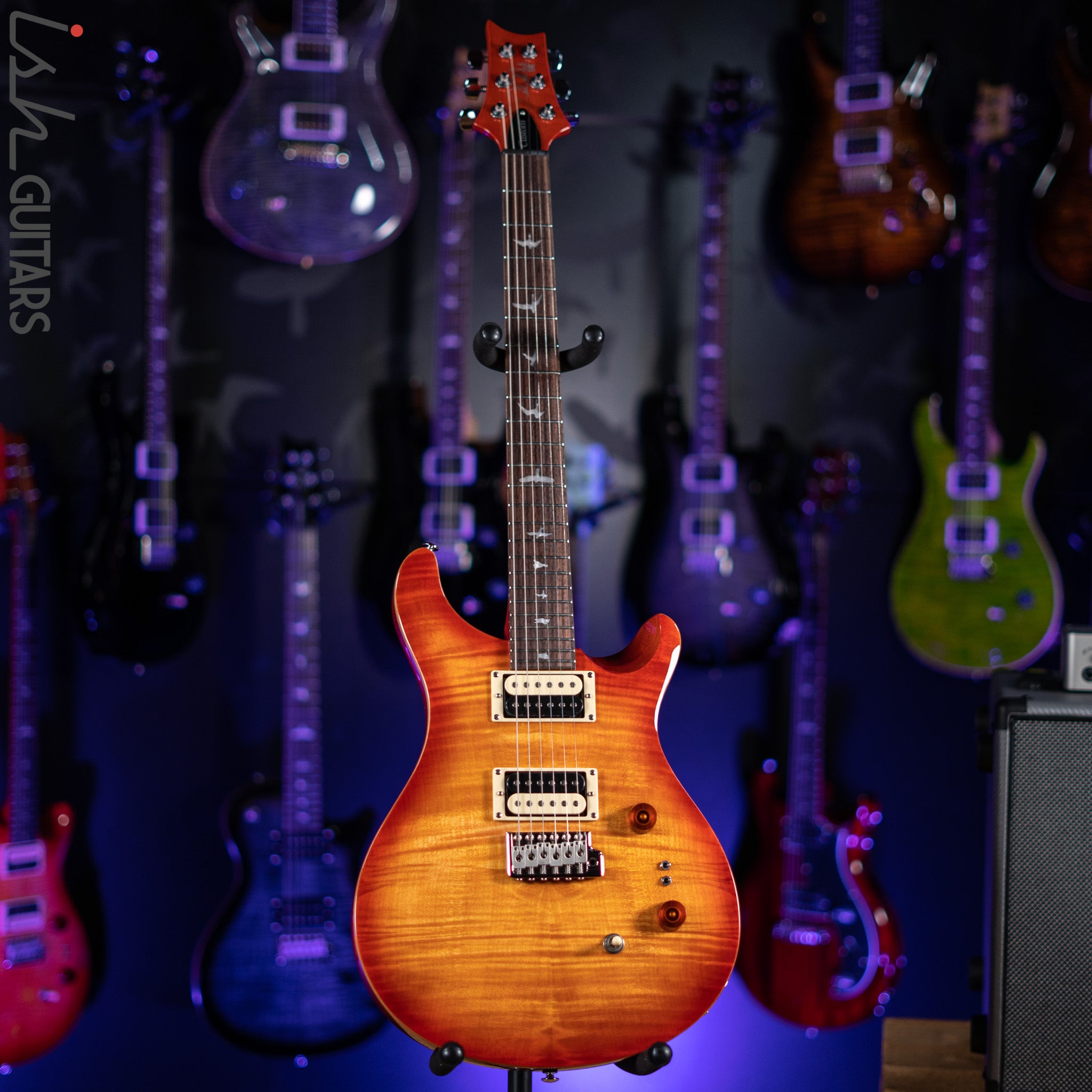 PRS SE Custom 24-08 Electric Guitar Vintage Sunburst – Ish Guitars