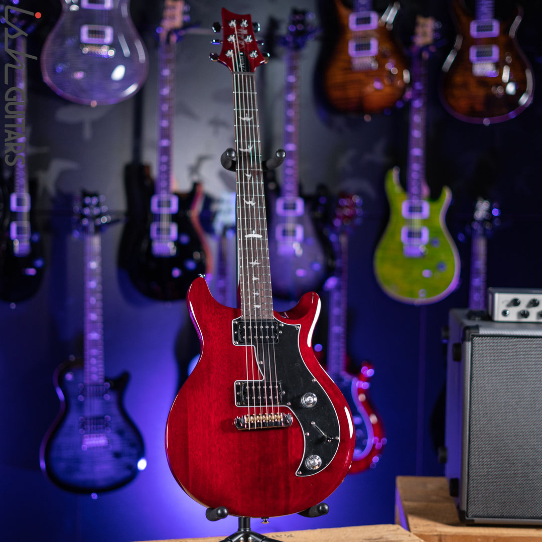 PRS SE Mira Electric Guitar Vintage Cherry