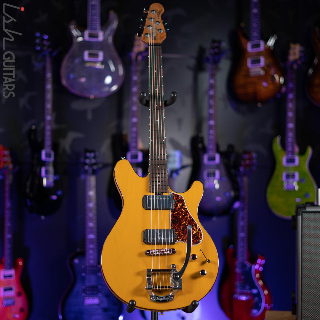 Ernie Ball Music Man BFR Valentine with Bigsby Carmelo Demo