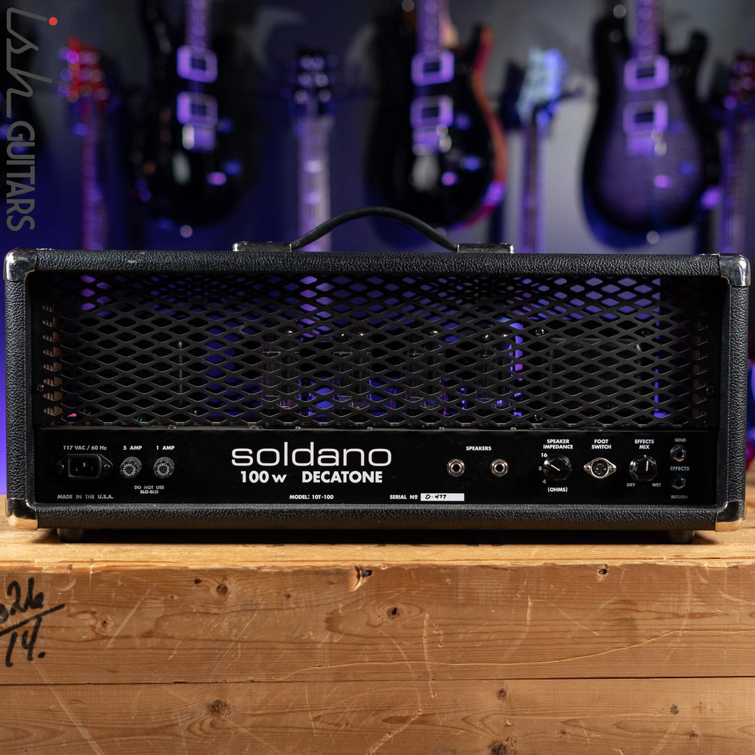 Soldano Decatone 100W Amplifier Head