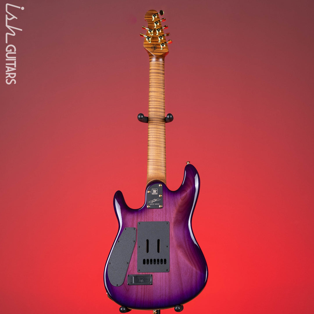 Ernie Ball Music Man Jason Richardson Cutlass Signature HH 7-String Electric Guitar Majora Purple