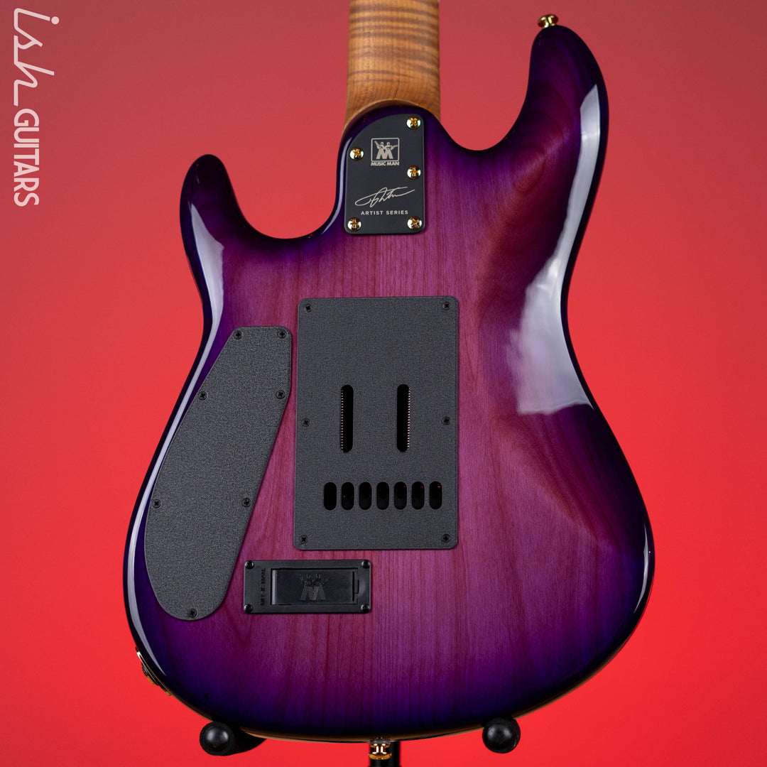 Ernie Ball Music Man Jason Richardson Cutlass Signature HH 7-String Electric Guitar Majora Purple