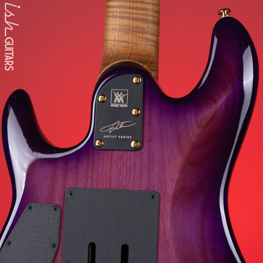 Ernie Ball Music Man Jason Richardson Cutlass Signature HH 7-String Electric Guitar Majora Purple