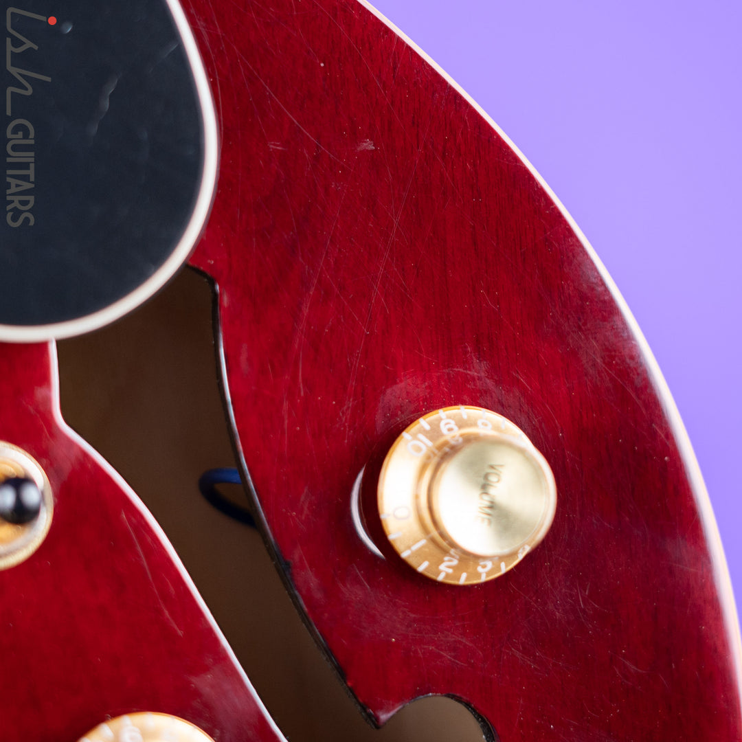 2016 Epiphone Riviera P-93 Wine Red