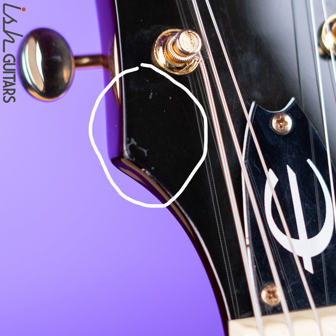 2016 Epiphone Riviera P-93 Wine Red