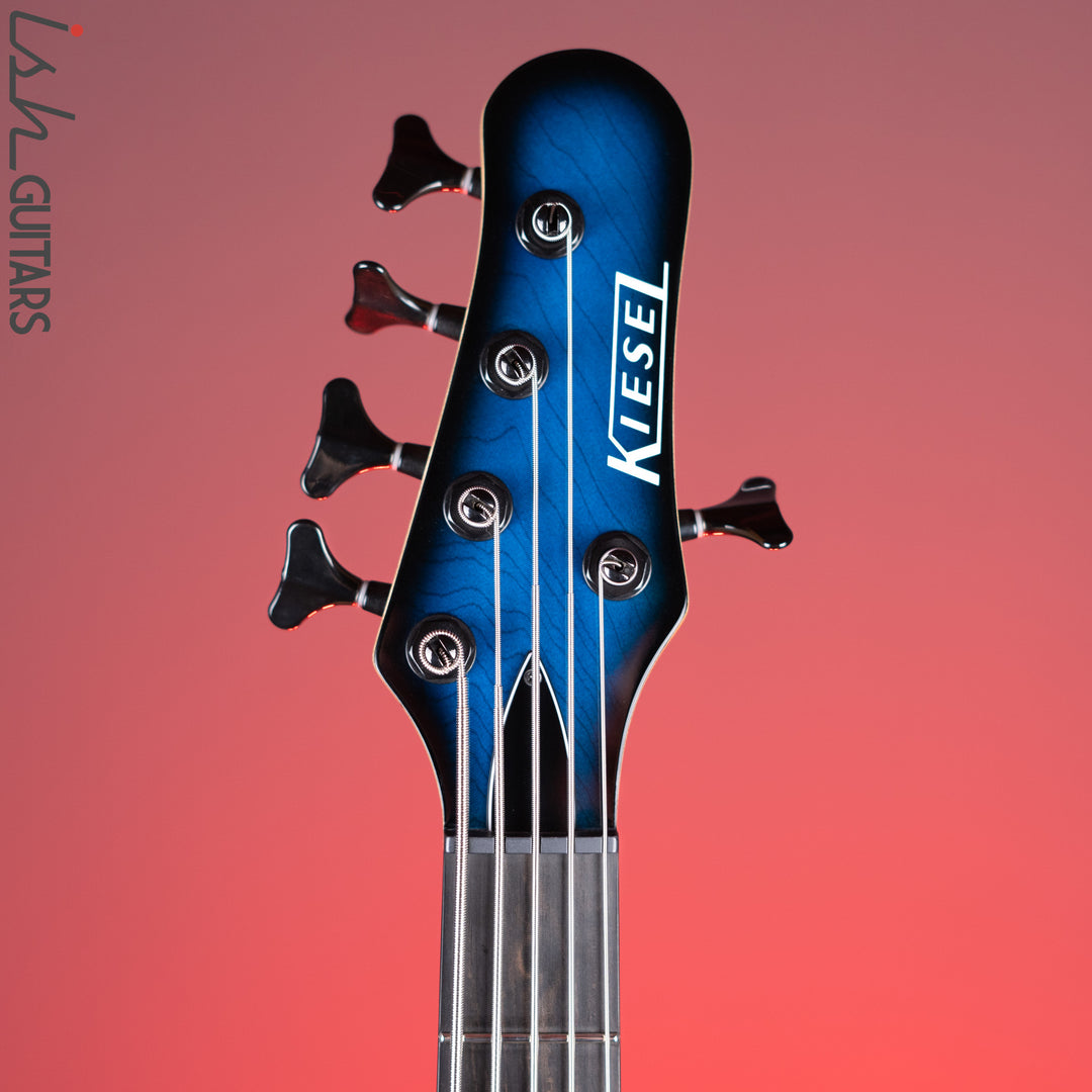 Kiesel JB-5 5-String Bass Trans Blue