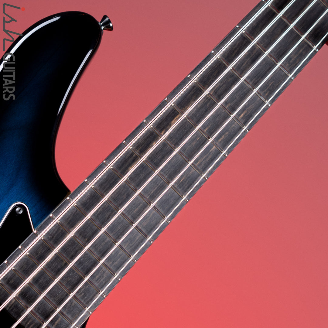 Kiesel JB-5 5-String Bass Trans Blue