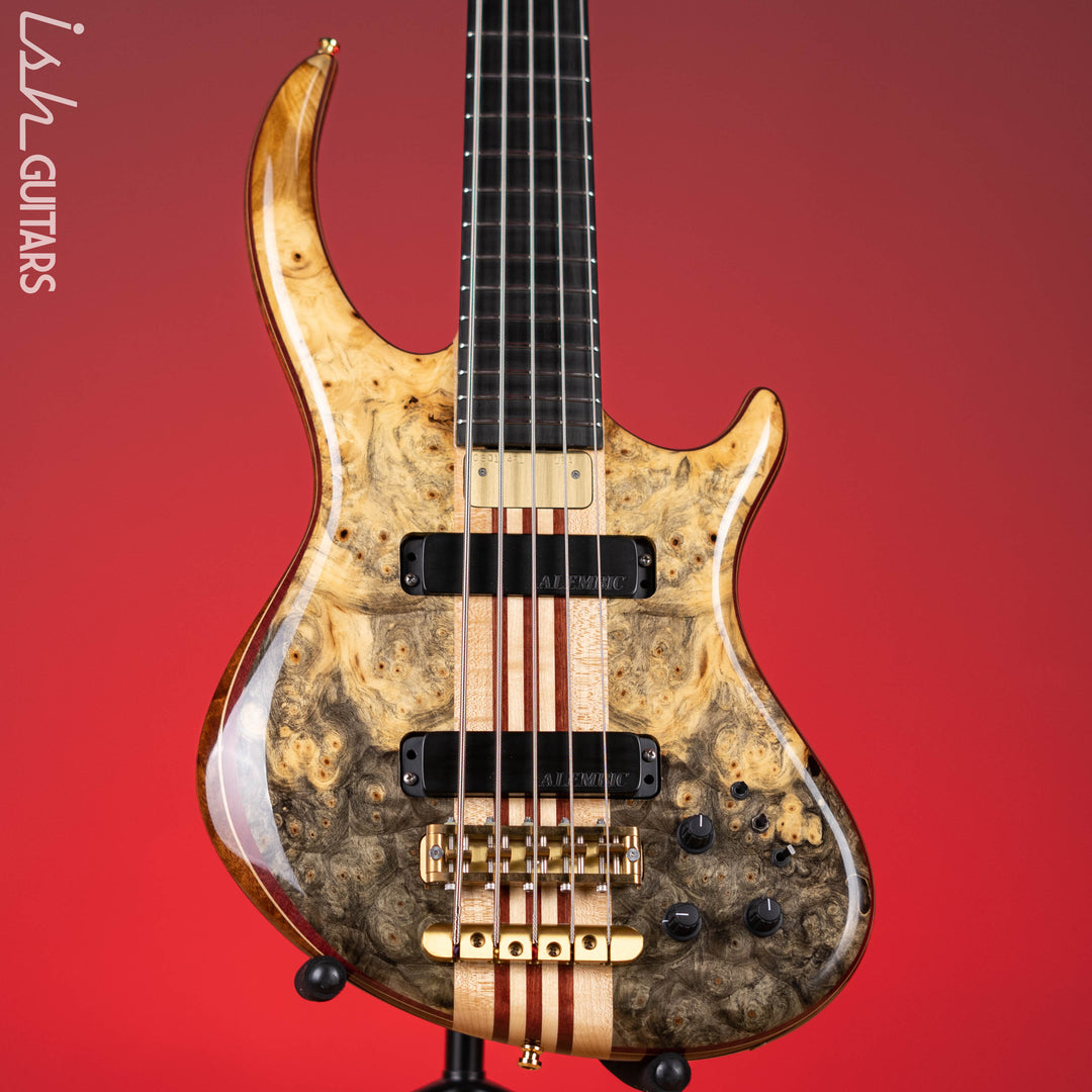 2005 Alembic Rogue 5-String Bass Natural