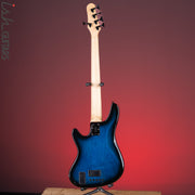 Kiesel JB-5 5-String Bass Trans Blue