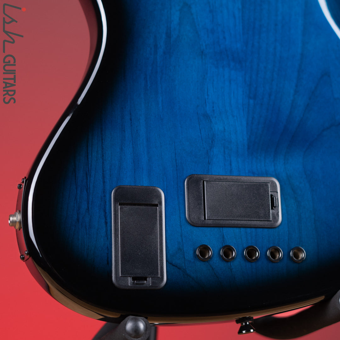 Kiesel JB-5 5-String Bass Trans Blue