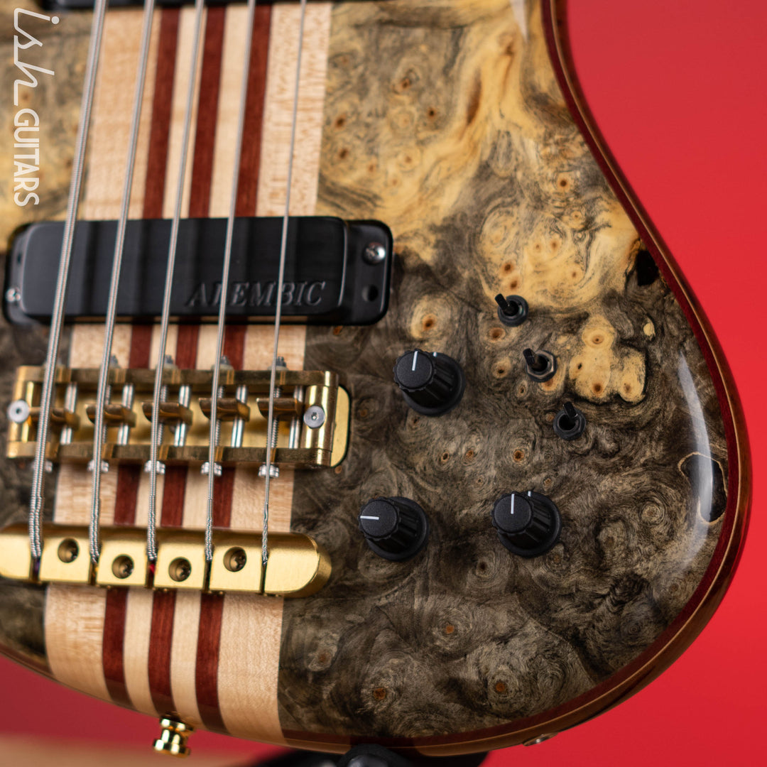 2005 Alembic Rogue 5-String Bass Natural