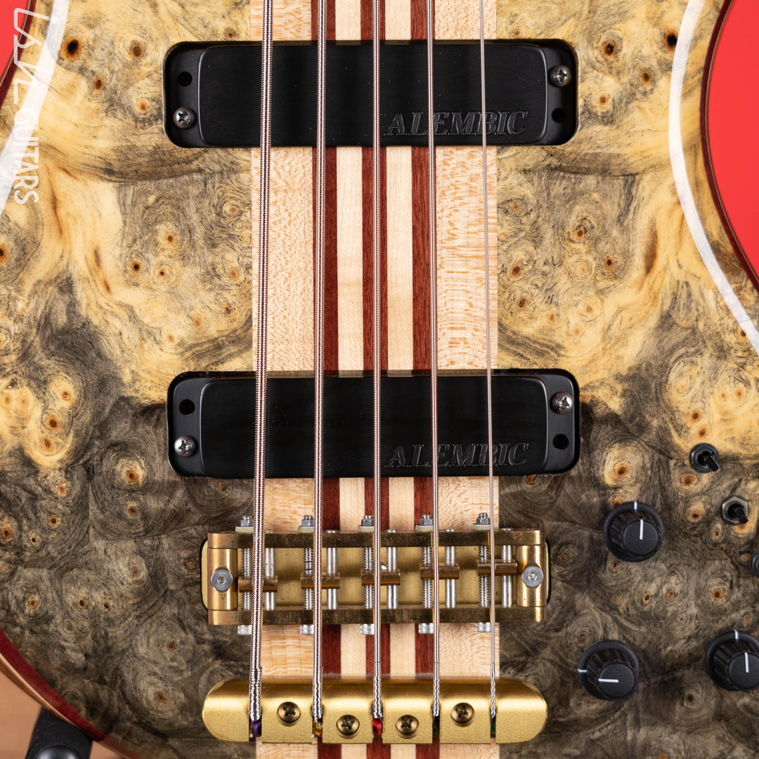 2005 Alembic Rogue 5-String Bass Natural